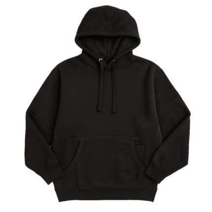 Black Blank Hoodie