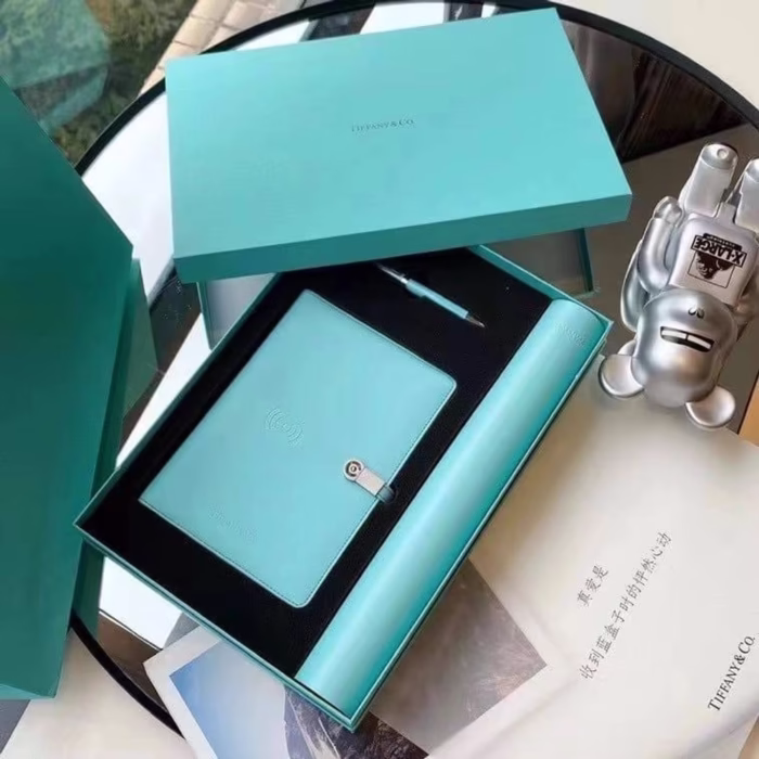 Набор Tiffany & Co. (блокнот + ручка + коврик) - Image 1