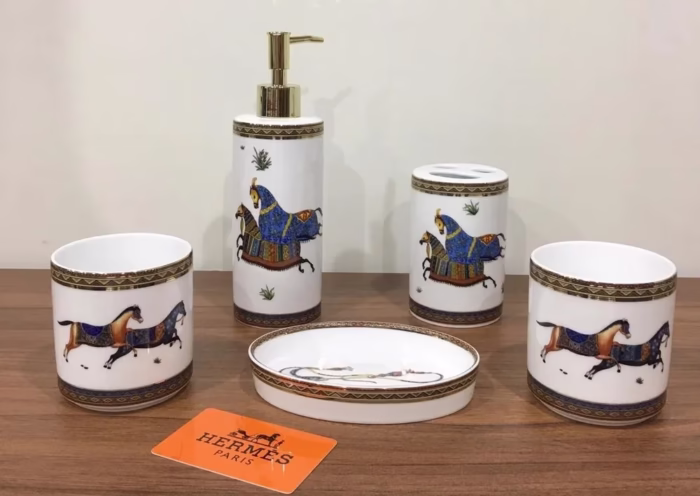 Набор для ванной Hermes 5 предметов - Image 1