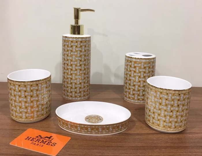 Набор для ванной Hermes 5 предметов - Image 1
