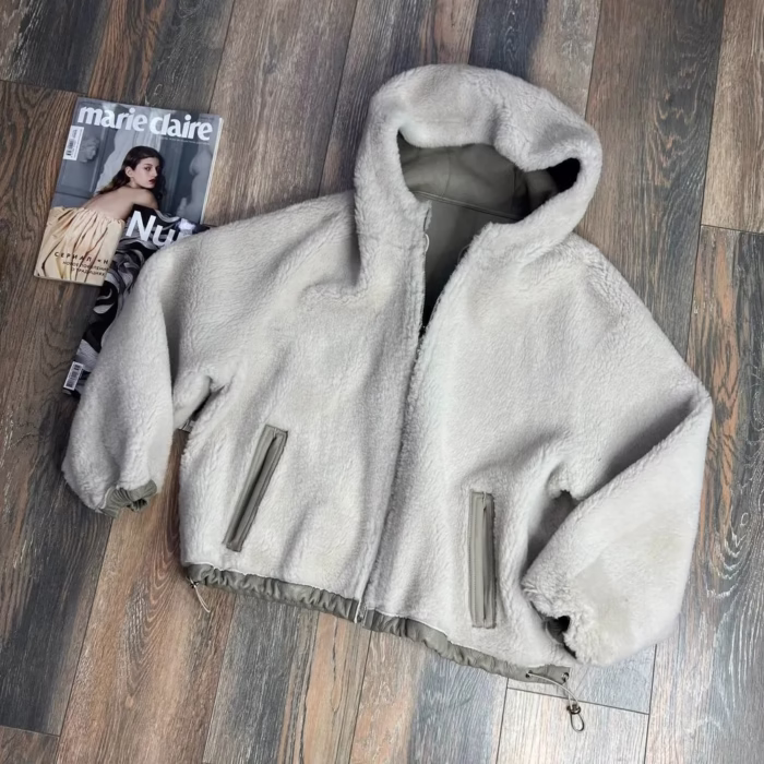 Двусторонняя дубленка Brunello Cucinelli — изображение 1