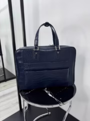 Портфель Zilli из кожи крокодила - Image 2