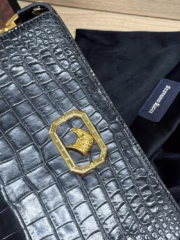 Клатч Stefano Ricci из кожи крокодила - Image 5