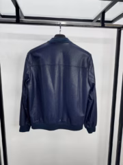 Кожаный бомбер Loro Piana — изображение 3