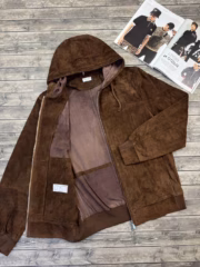 Замшевый бомбер Brunello Cucinelli — изображение 2