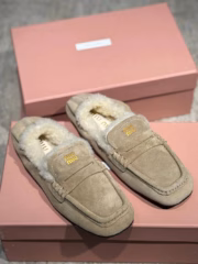 Лоферы MIU MIU