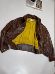 Кожаная куртка Yves Saint Laurent — изображение 3