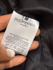 Кожаная куртка Yves Saint Laurent — изображение 6