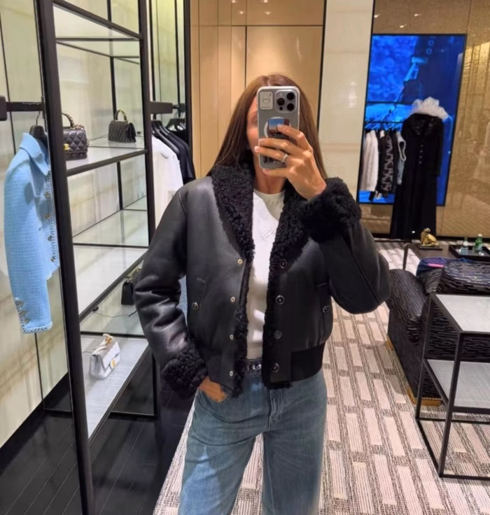 img_6319 Кожаная куртка CHANEL — изображение 1