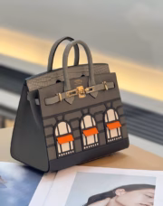 Сумка Hermes из кожи крокодила — изображение 4