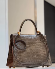 Сумка Hermes из кожи крокодила — изображение 4