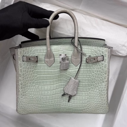 Сумка Hermes из кожи крокодила