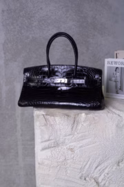 Сумка Hermes из кожи крокодила