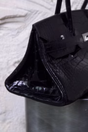 Сумка Hermes из кожи крокодила — изображение 3