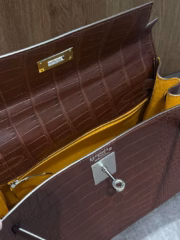 Сумка Hermes из кожи крокодила — изображение 2